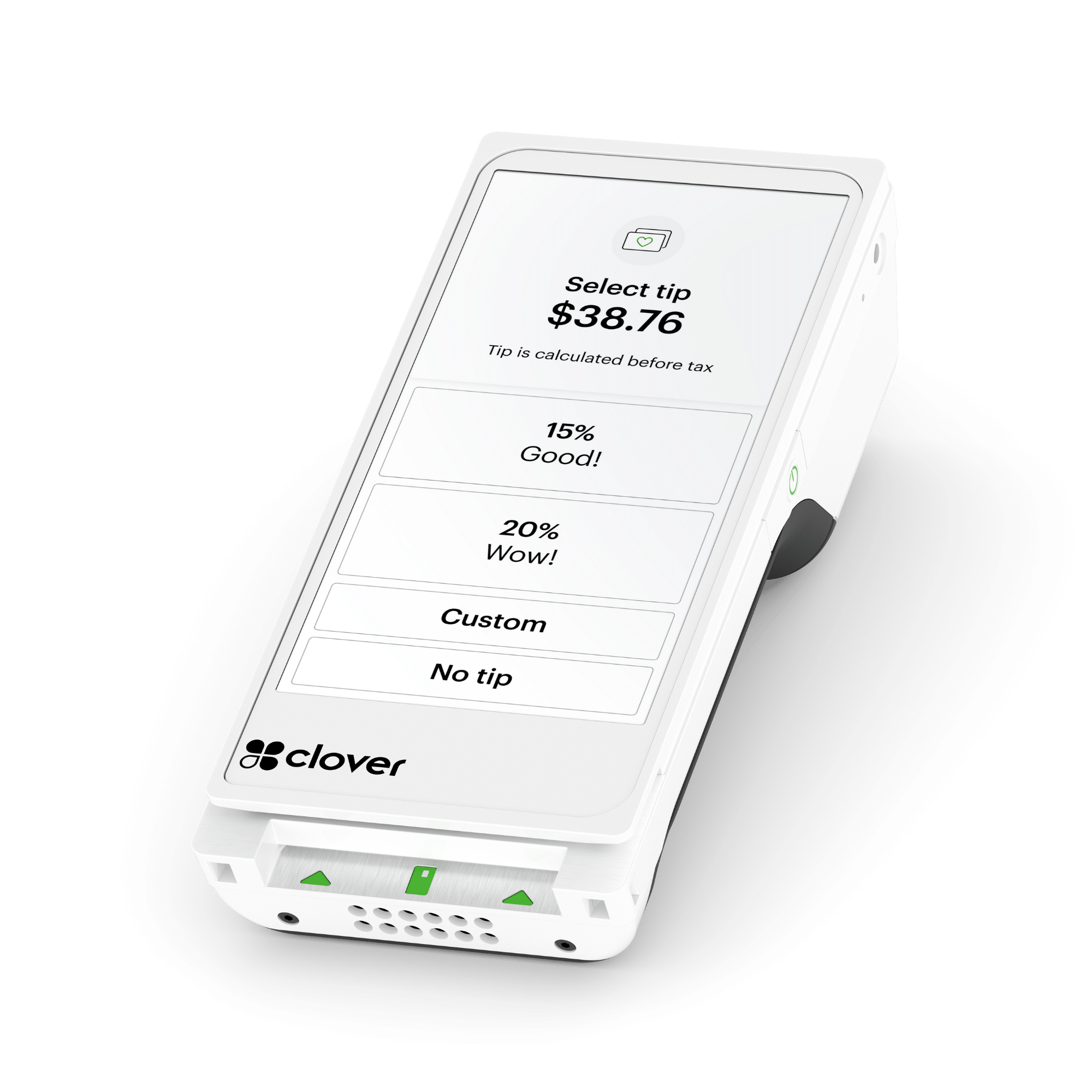 Clover payment terminal